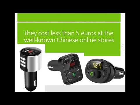 How to play music via a USB stick on a car radio without a USB connection