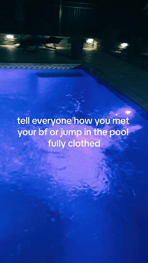 Fully Clothed Pool Jump TikTok Challenge