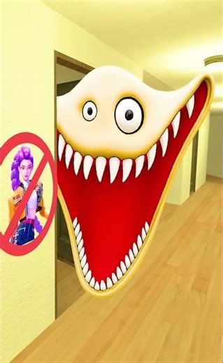 Rumi can't enter the Room but Jinu with baby Nextbot