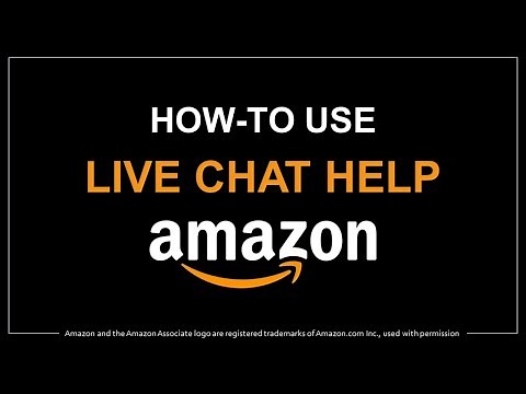 How to Use Live Chat Help on Amazon