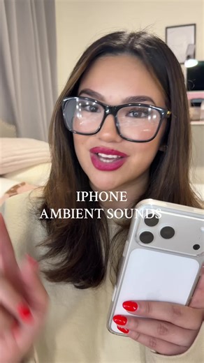 Background noises are my best friend! Which sound do you use? 🤓 #iphonetips #ambientmusic #whitenoise