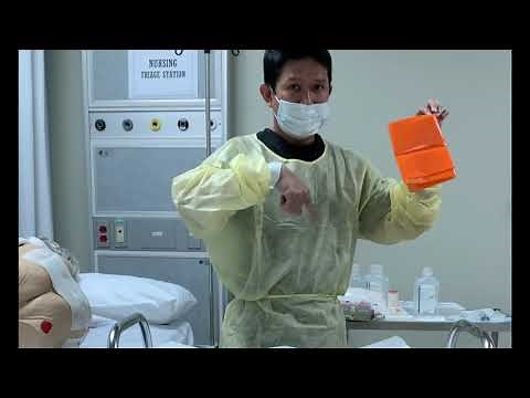 Wound Irrigation and Dressing change