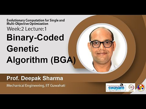 Lec 3 : Binary-Coded Genetic Algorithm (BGA)