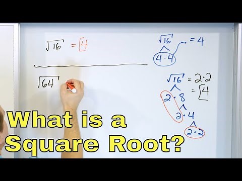 What is a Square Root in Math? - [8-4-1]