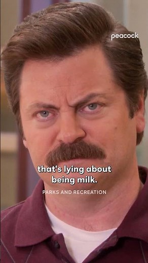 Ron has VERY strong opinions on Milk🥛 | Parks and Recreation