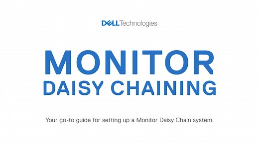 Monitor Daisy Chaining