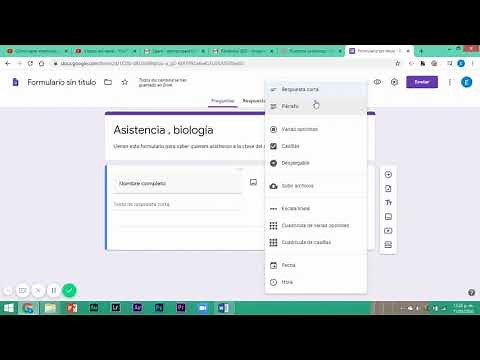 Crea formularios de asistencia con Google Forms ✅