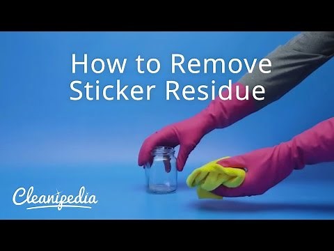 How to Remove Sticker Residue | Cleanipedia