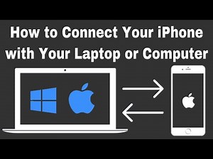 How to Connect Your iPhone to Your Computer || How to Connect Your iPhone with laptop