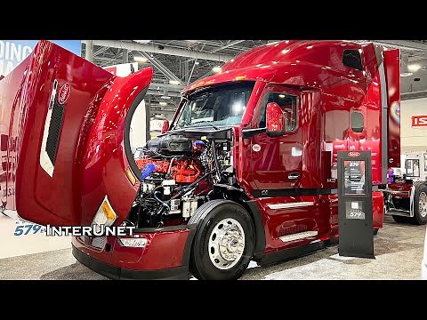2025 Peterbilt 579 80" UltraLoft Sleeper 650HP Natural Gas Cummins X15N Long Haul SEMI Truck