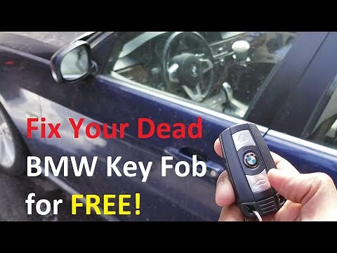 Fix Your DEAD BMW Keyfob Quick Easy & Free DIY