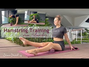 Spagat Übungen - Hamstring Training - Dehnübungen zum Mitmachen - jetzt neu bei Sisers Stretching