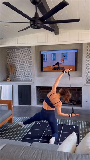 PVOLVE on Instagram: "Holiday pace: busy. Your workout: right at home. Pvolve makes moving through the season feel a whole lot easier."