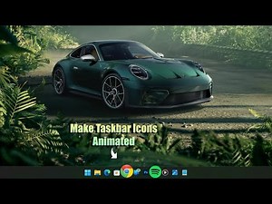How to Make Your Windows 11 Taskbar Icons INTERACTIVE