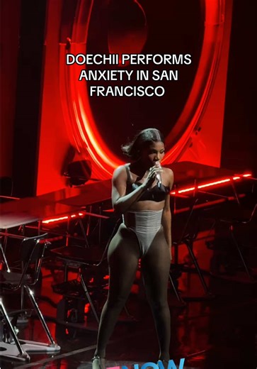 The Bay Area showed out at the Bill Graham Civic Auditorium! 🔥 @Doechii had the crowd in a chokehold & that rock rendition of “Anxiety” was EVERYTHING! 🤘🏽💥 #anxiety #doechii #livefromtheswamptour #bayarea