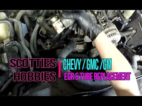 EGR tube replacement: Chevy / GMC / GM 5.3L, 4.8