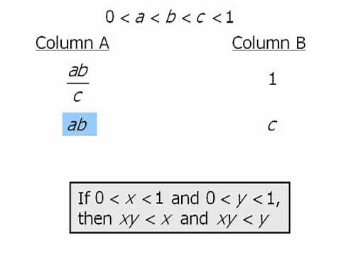 GRE Math Practice: Algebra - Example 1