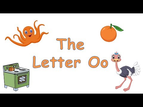 The letter O Lesson for kindergarten | How to Write the Letter O | The Letter O sounds phonics