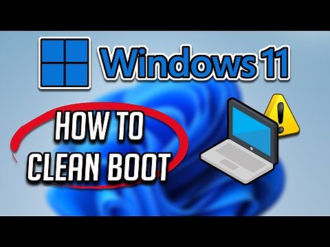 How To Clean Boot Windows 11/10 PC | Fix Software / Game Crash | Reduce Startup Time [2025]