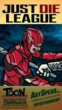 The Flash was too slow - TOON SANDWICH #funny #justiceleague #dc #batman #flash #superhero #comics