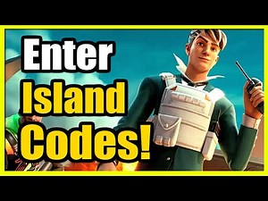 How to Enter in Island Codes & Map Codes in Fortnite (Quick Tutorial)
