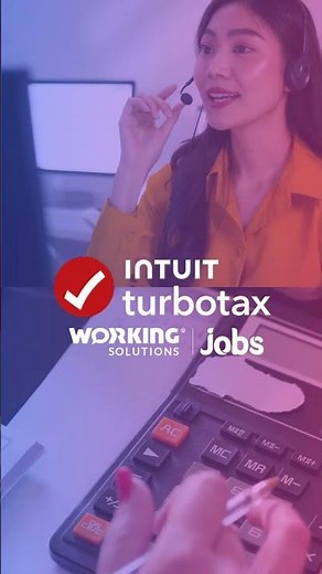 Join Working Solutions as a Customer Support Representative for Intuit TurboTax!