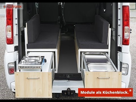 Camping Box selber bauen (Modul 2) - Camper Box / Campingbox mit ALUSTECK®