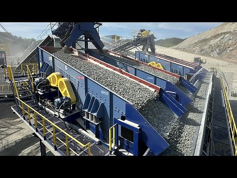 Unbelievable Rock Crushing Process | Turning Massive Rocks into Sand