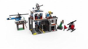 LEGO 60174 City Police Hauptquartier der Bergpolizei