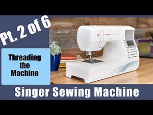 Threading the Singer Quantum Stylist 9960 Sewing Machine ~ Part 2 of 6 ~ Beginner Tutorial