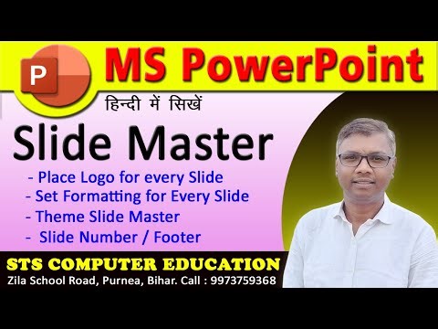 Master Slide in PowerPoint | Slide Master Full Tutorial in Hindi | PowerPoint Design Tricks