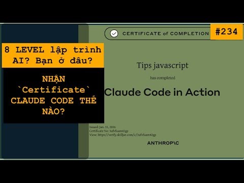 CLAUDE CODE: A guide to obtaining the CLAUDE CODE certification and completing 8 levels of AI pro...
