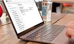 Set up profile preferences