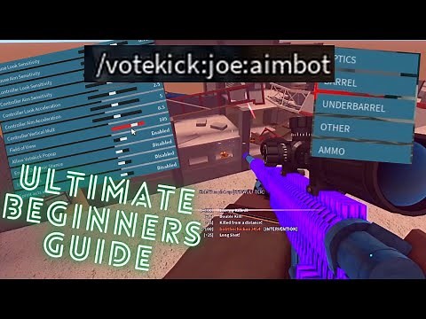 the ULTIMATE BEGINNERS GUIDE for phantom forces! settings, controls and tips!