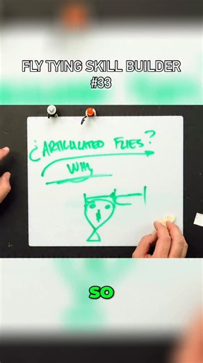 Fly Fish Food on Instagram: "Unlock the secrets behind articulated flies in this Fly Tying Skill Builder! 🔥 We break down two effective ways to articulate a fly and—most importantly—when you should be articulating your patterns to get them to swim naturally and hook fish more effectively. If you’re into fly tying or want to level up with a full fly tying tutorial, this one’s a must-watch. 📺 Comment TUTORIAL to Check out the full YouTube video for the deep dive and step-by-step breakdown! 👉 Fu