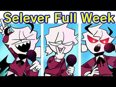 Friday Night Funkin' VS Selever's Mid-Fight Masses FULL WEEK (Sarvente's Mid-Fight Masses Cutscenes)
