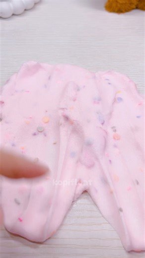 How to fix an old cloud slime ? #slime #satisfying #cloudslime