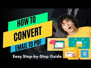 How to Convert Email to PDF | Easy Step-by-Step Guide 2025