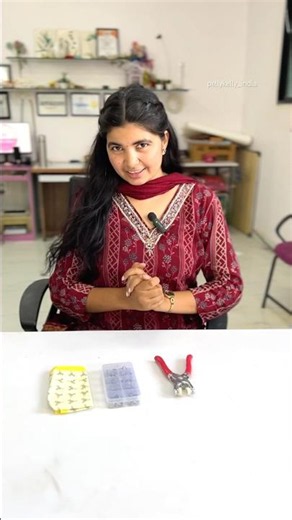How to Use a Press Button Machine | Manufacturing Process #shorts #hairaccessories