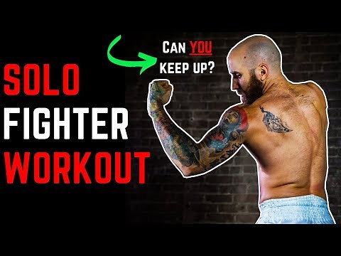 60 Minute Fighter Follow Along Workout (At-Home Solo Muay Thai Workout)