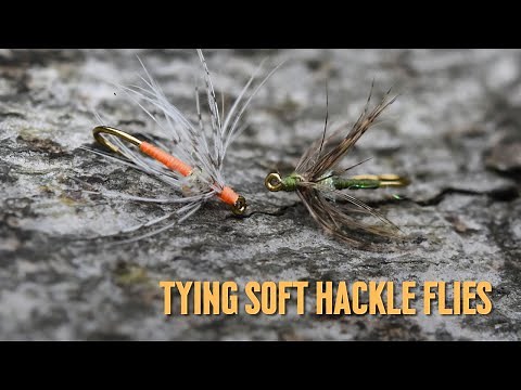 Fly Tying Soft Hackles, Partridge and Orange, Partridge and Olive