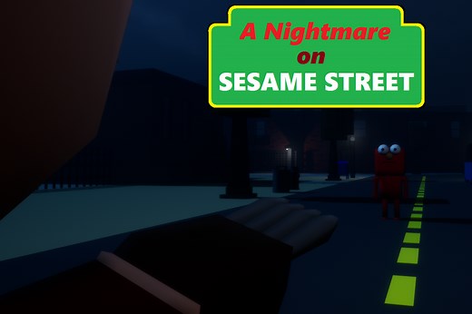 A Nightmare on Sesame Street by Dave Microwaves Games