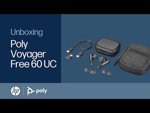 Poly Voyager Free 60 UC: Quick Start | HP Support