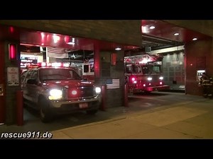Battalion 9 + Engine 54 + Ladder truck 4 FDNY