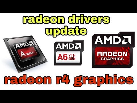 radeon drivers update | Radeon drivers install | radeon r4 graphics