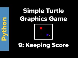 Simple Python Turtle Graphics Game (Part 9)