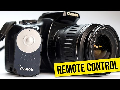 Canon RC-6 Wireless Remote Control - Unboxing & Setup + Demonstration With Canon