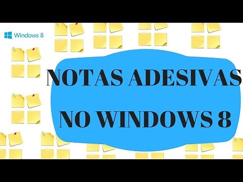📌COMO USAR NOTAS AUTOADESIVAS NO WINDOWS 8 [Prof. Alda]