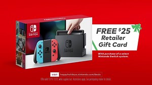 425K views · 2.3K reactions | Get a FREE $25 retailer gift card with the purchase of a select Nintendo Switch system. Only at participating retailers. | Nintendo of America | Facebook