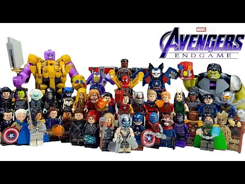 LEGO Avengers Endgame Collection / All Characters & How To Build Them!